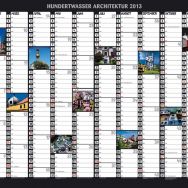 Hundertwasser Jahresplaner Architektur 2013
